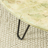 Onyx-marble coffee table, ø 90 cm