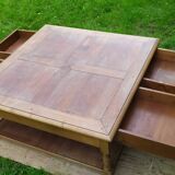 Cherry wood coffee table
