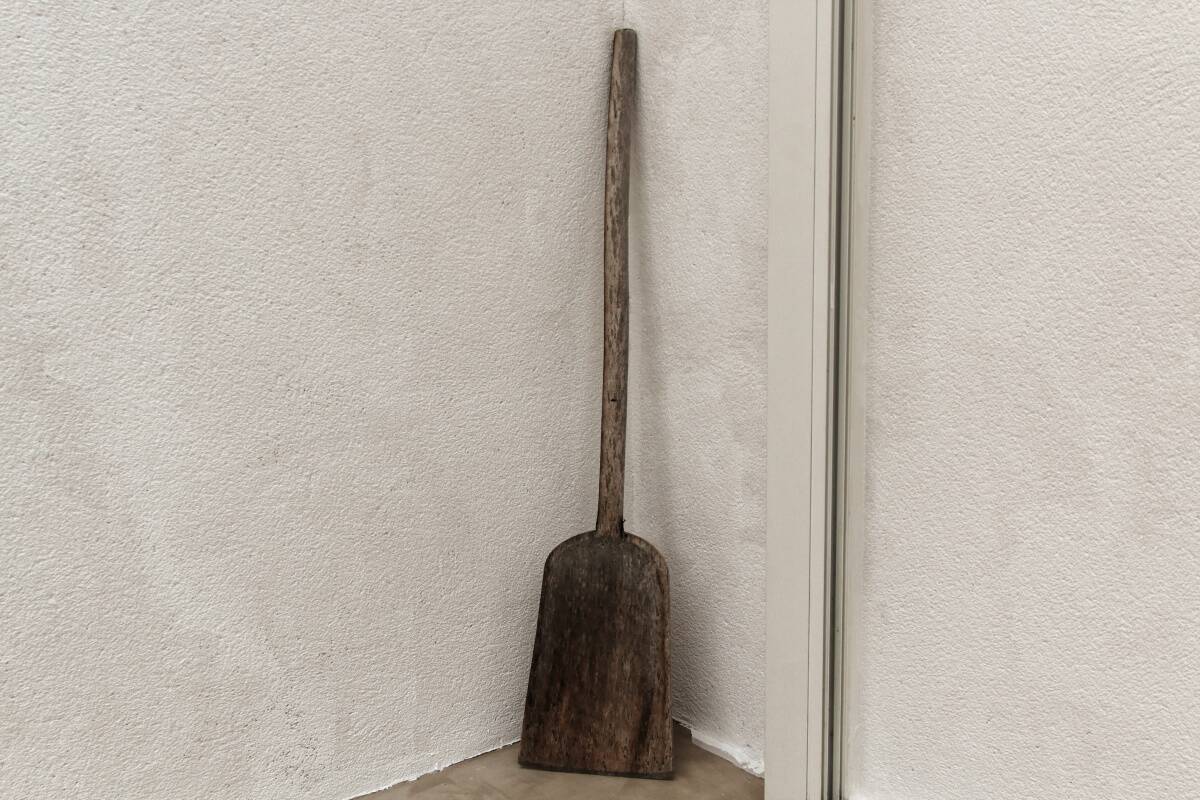 Grain shovel, folk art