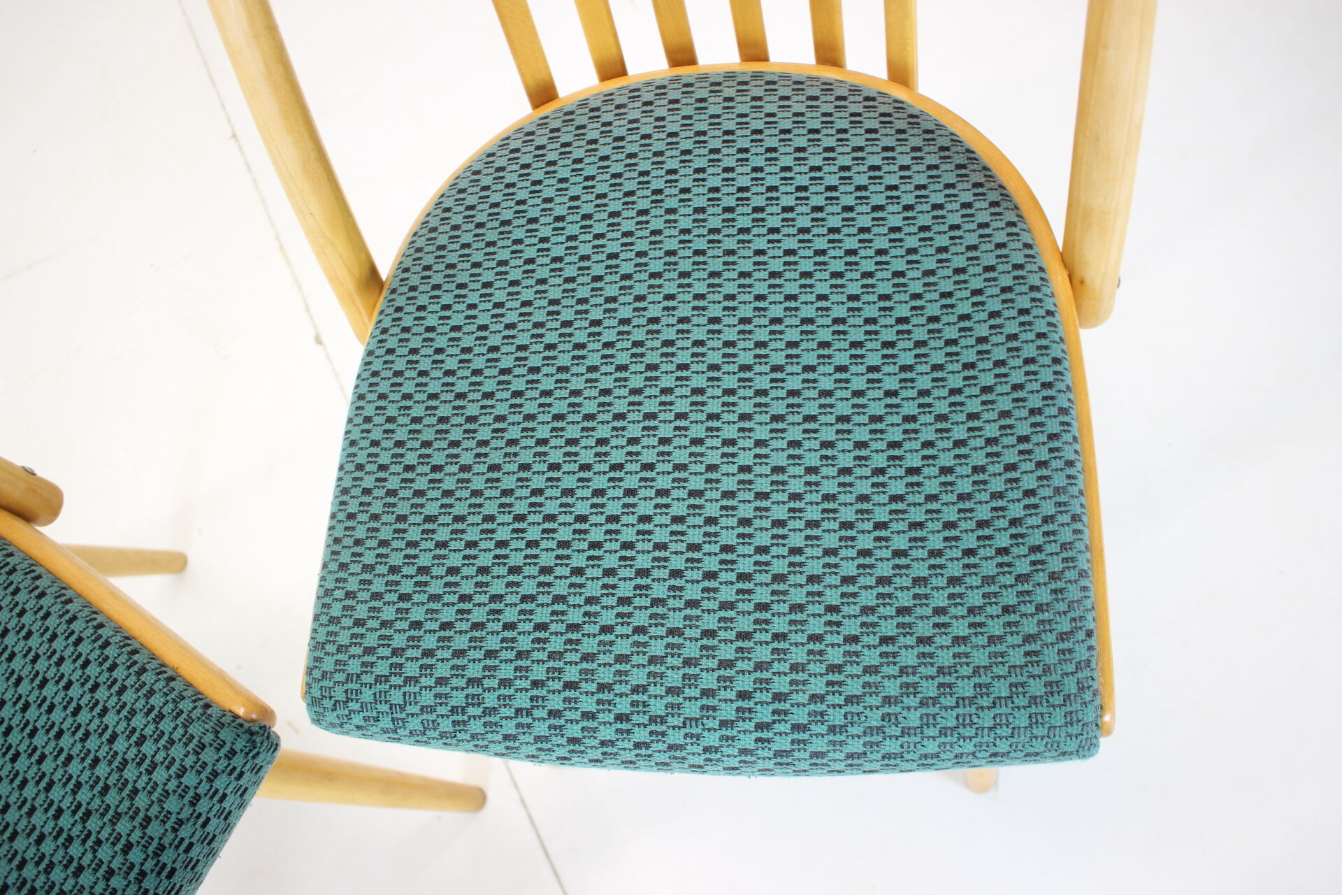 1960s Antonin Suman Set of Four Dining Chairs, Czechoslovakia