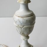 Neoclassical marble lamp, Italy, early twentieth century