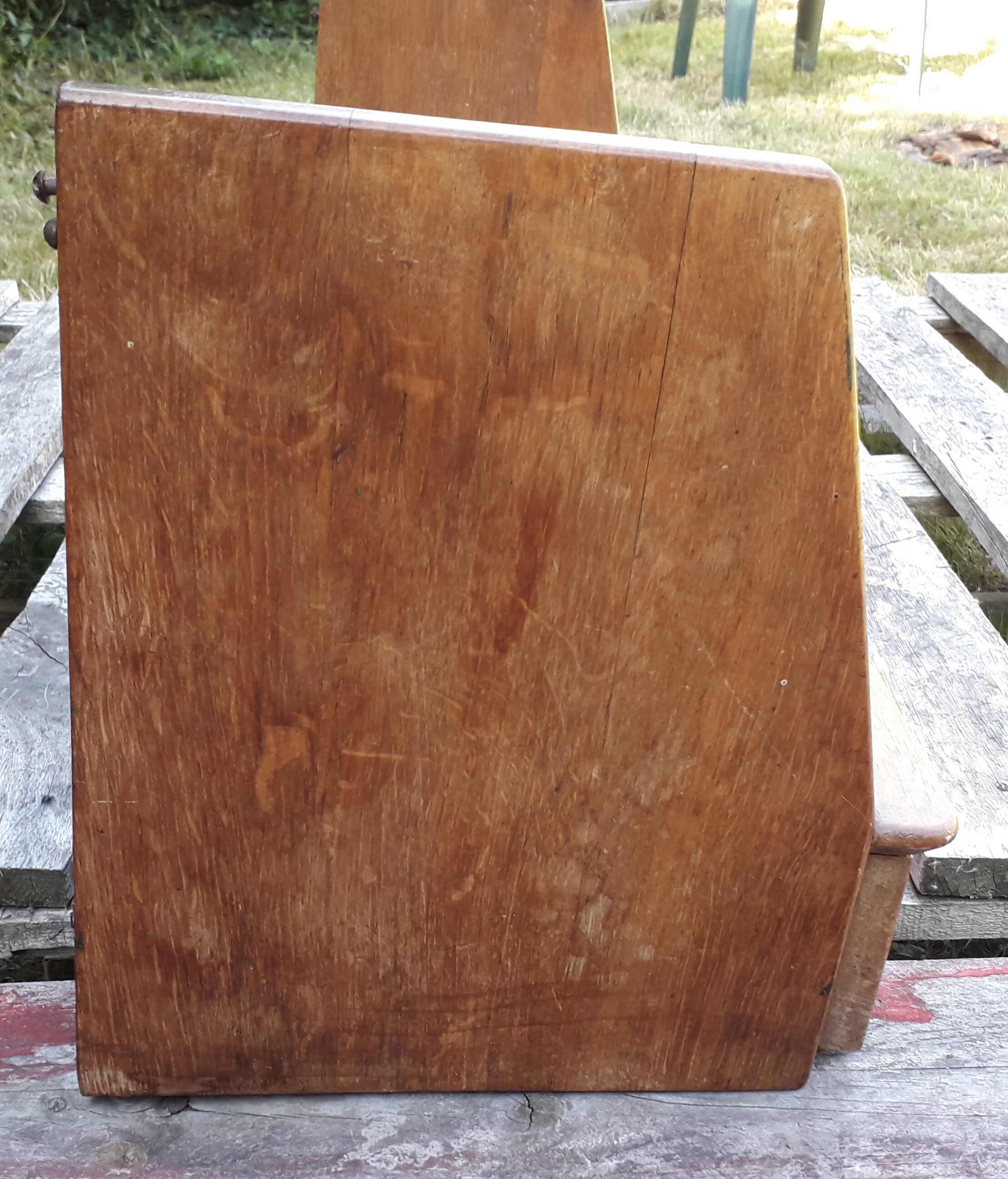 Oak shelf by Marcel Gascoin, Arhec  edition 1950