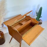 Vintage worker compass feet