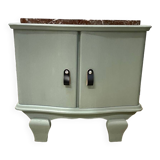 Chevet ou meuble d’appoint vert de gris