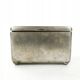 Art Deco sugar bowl, silver-plated alpaca, Jarra, Poland, 1930s