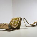 Willy Guhl Pair of Loop Chairs for Eternit Switzerland 1954