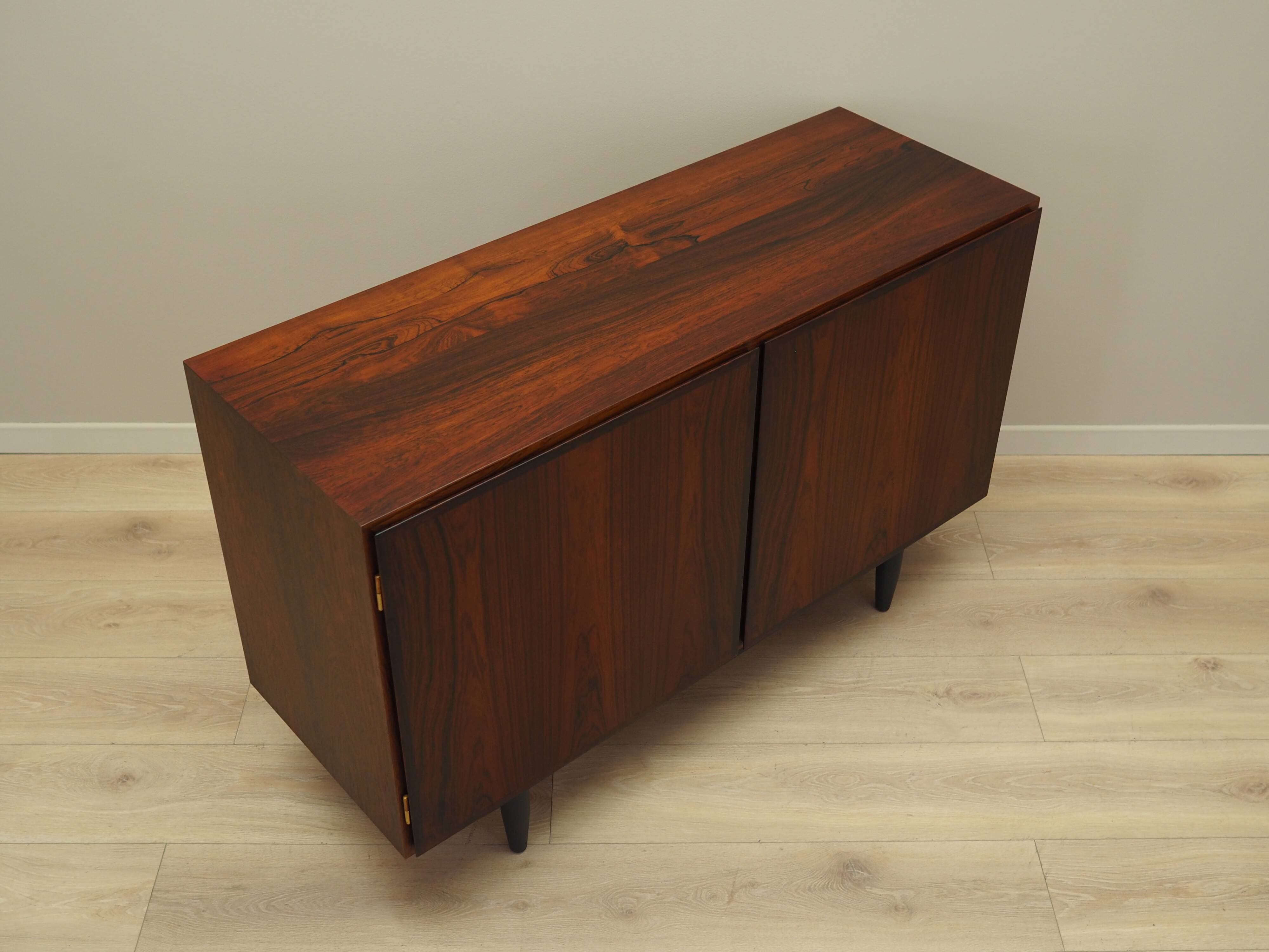 Rosewood cabinet, Danish design, 1970s, manufactured by Omann Jun