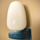 Vintage blue Tovi wall light Mid Century Modern/Space Age opaline scandi