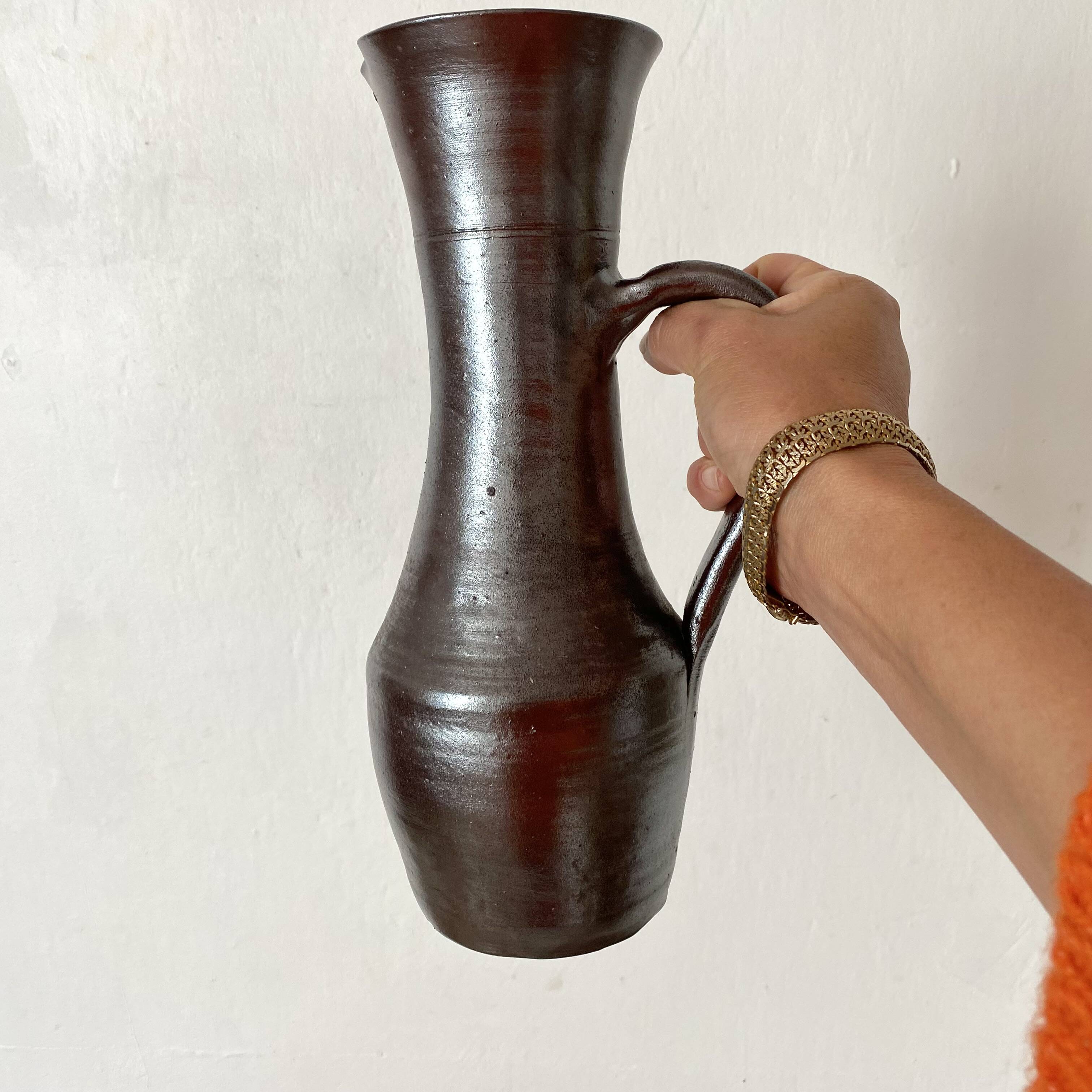 Jug, terracotta vase