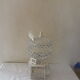 Cage has birds vintage, in wood and metal, painted in blue and white