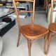 Pair of vintage bistro chairs in bent wood – Baumann / Thonet style