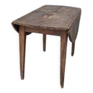 table ovale rabattable