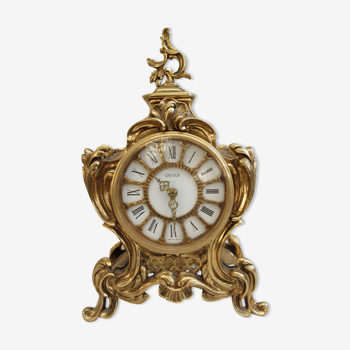 Pendulum jaeger lecoultre louis xv gilded bronze