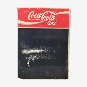 Pancarte écriteau Coca-cola