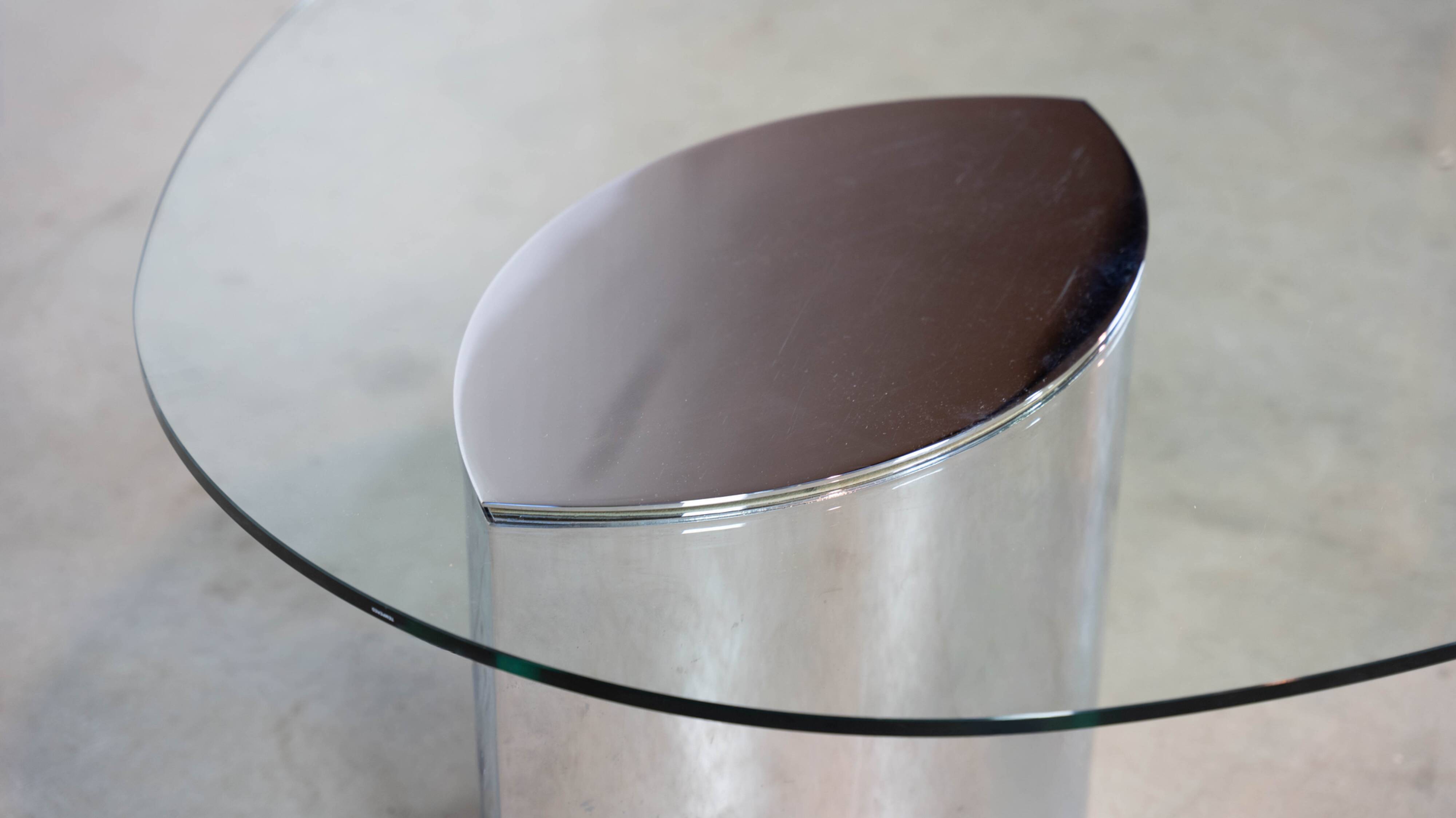 Italian "Lunario" coffee table by Cini Boeri for Gavina