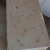 Patinated fir console