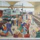 School poster "the mechanic/the station" 56x76