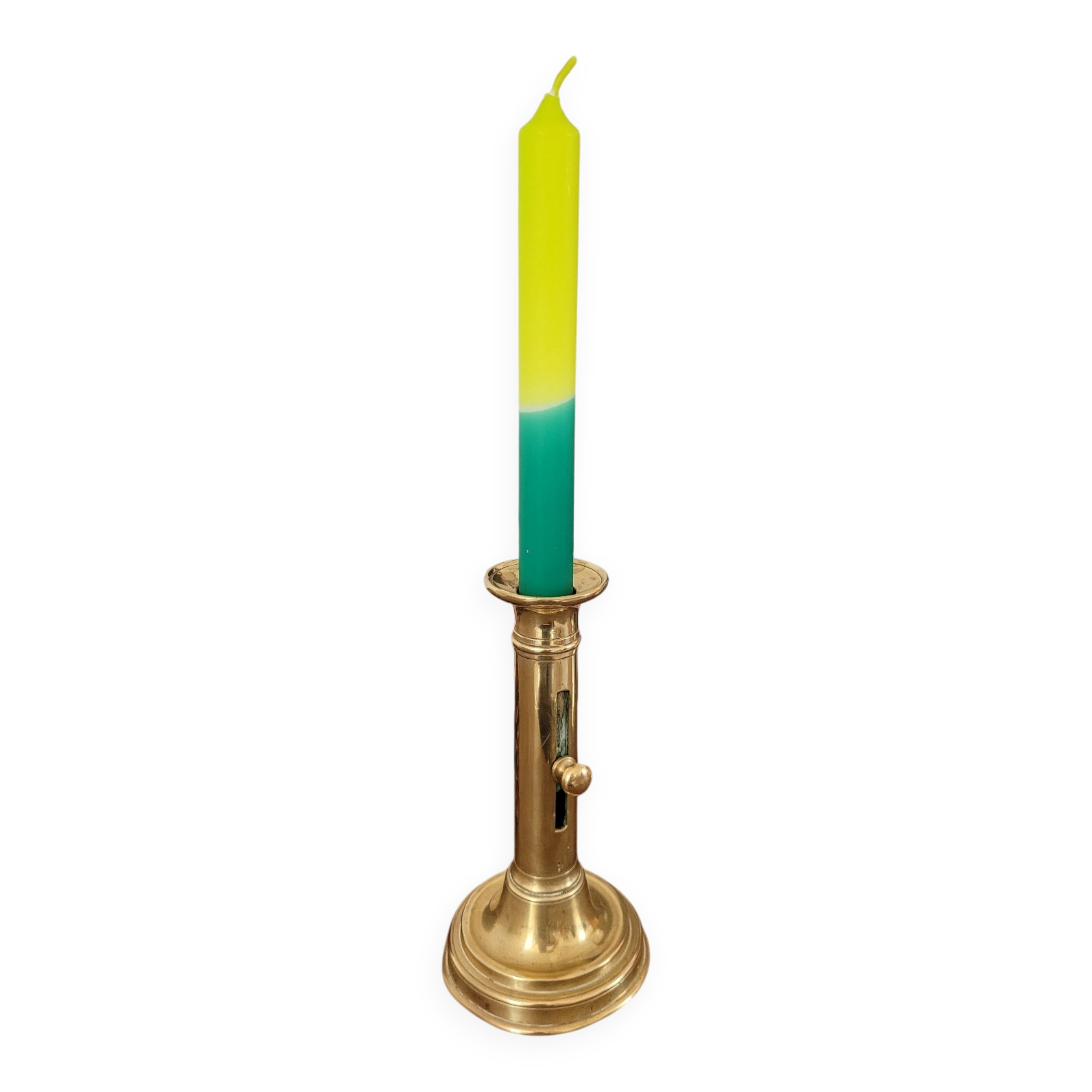Push candle holder with tiered base no. 1