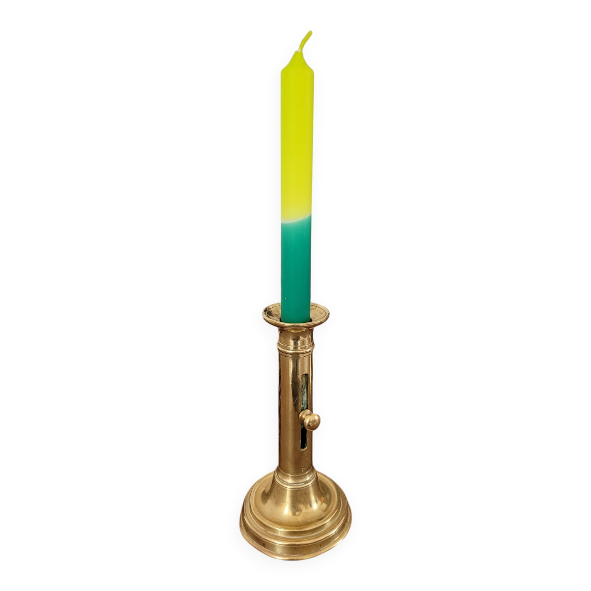Push candle holder with tiered base no. 1