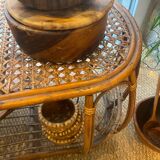 Rattan coffee table