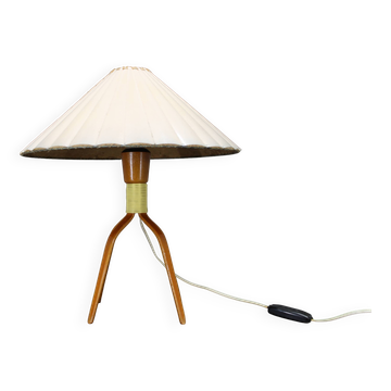 1960s Wooden Table Lamp, Czechoslovakia