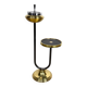 1950s design brass standing ashtray