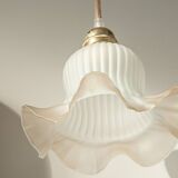 Suspension ou baladeuse tulipe vintage