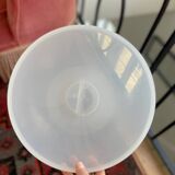 Translucent white Tam Tam stool
