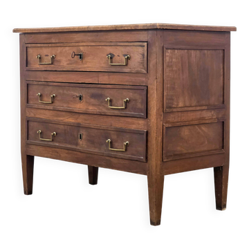 Solid wood commode in Louis XVI style / late 18th century