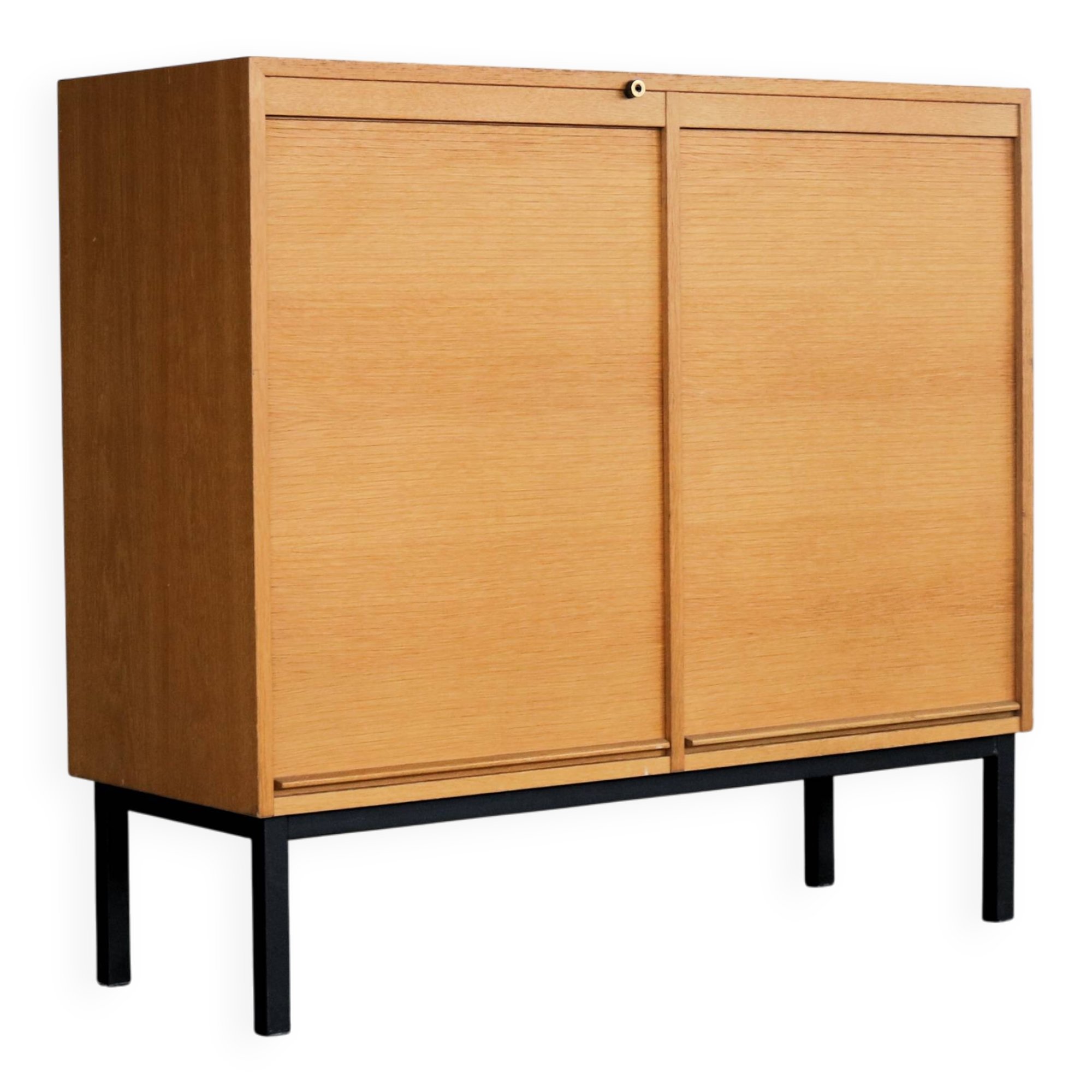 Vintage filing cabinet | roller shutter cabinet | 1960s | Sweden