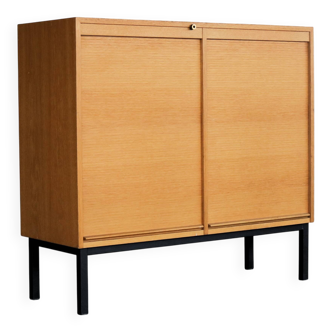 Vintage filing cabinet | roller shutter cabinet | 1960s | Sweden