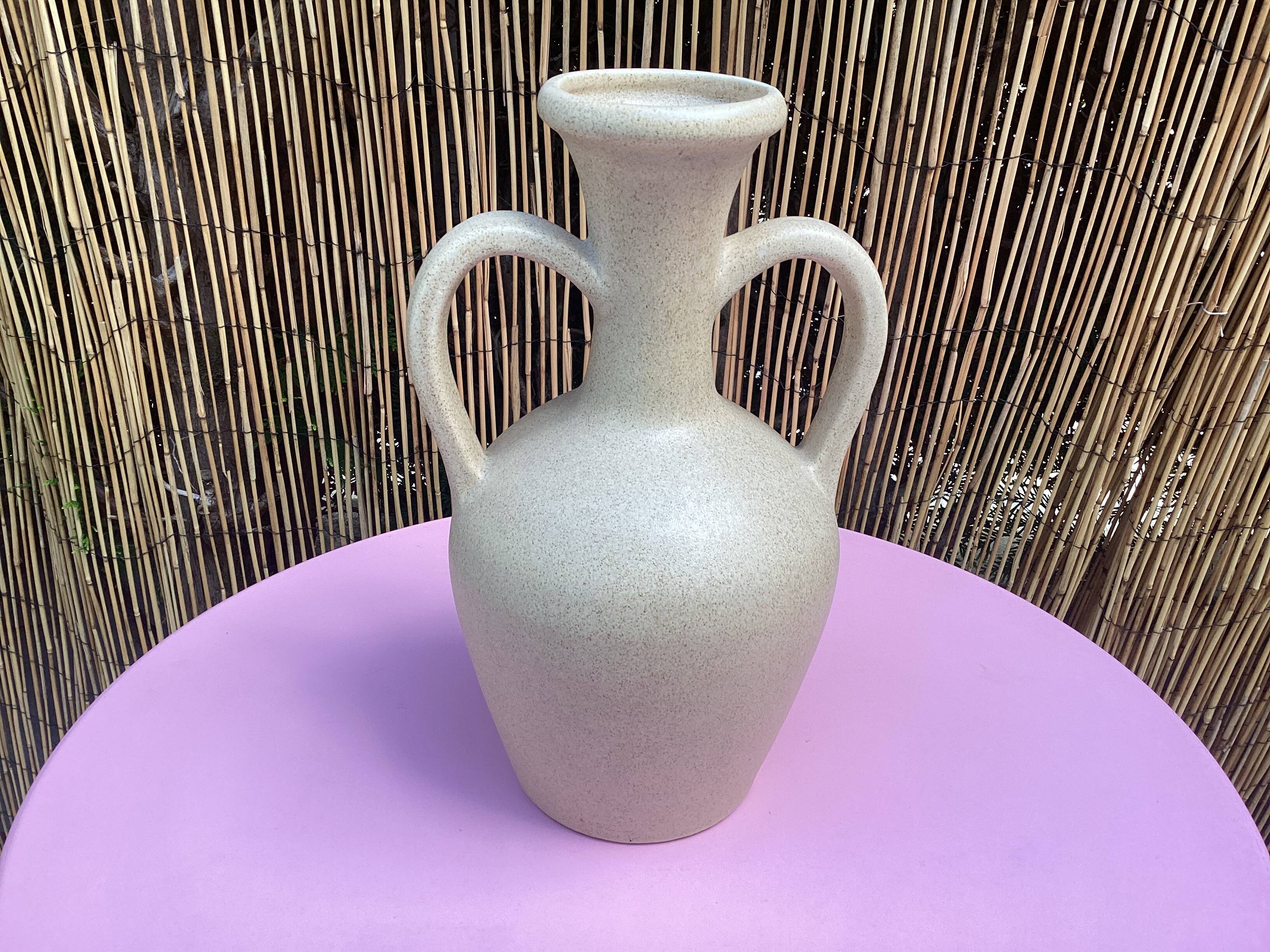 Vintage ceramic vase from Lezignan