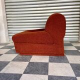 Paire de chauffeuses vintage