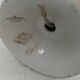 Porcelain bedside lamp, vintage.