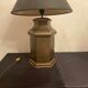 Lampe de table en cuivre vintage