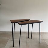 Pair of vintage high consoles