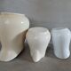 3 antique milk jugs/pitchers