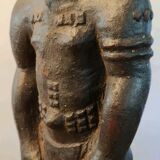 Ancient mystical husband fetish sculpture, Blolo Bian Baoulé