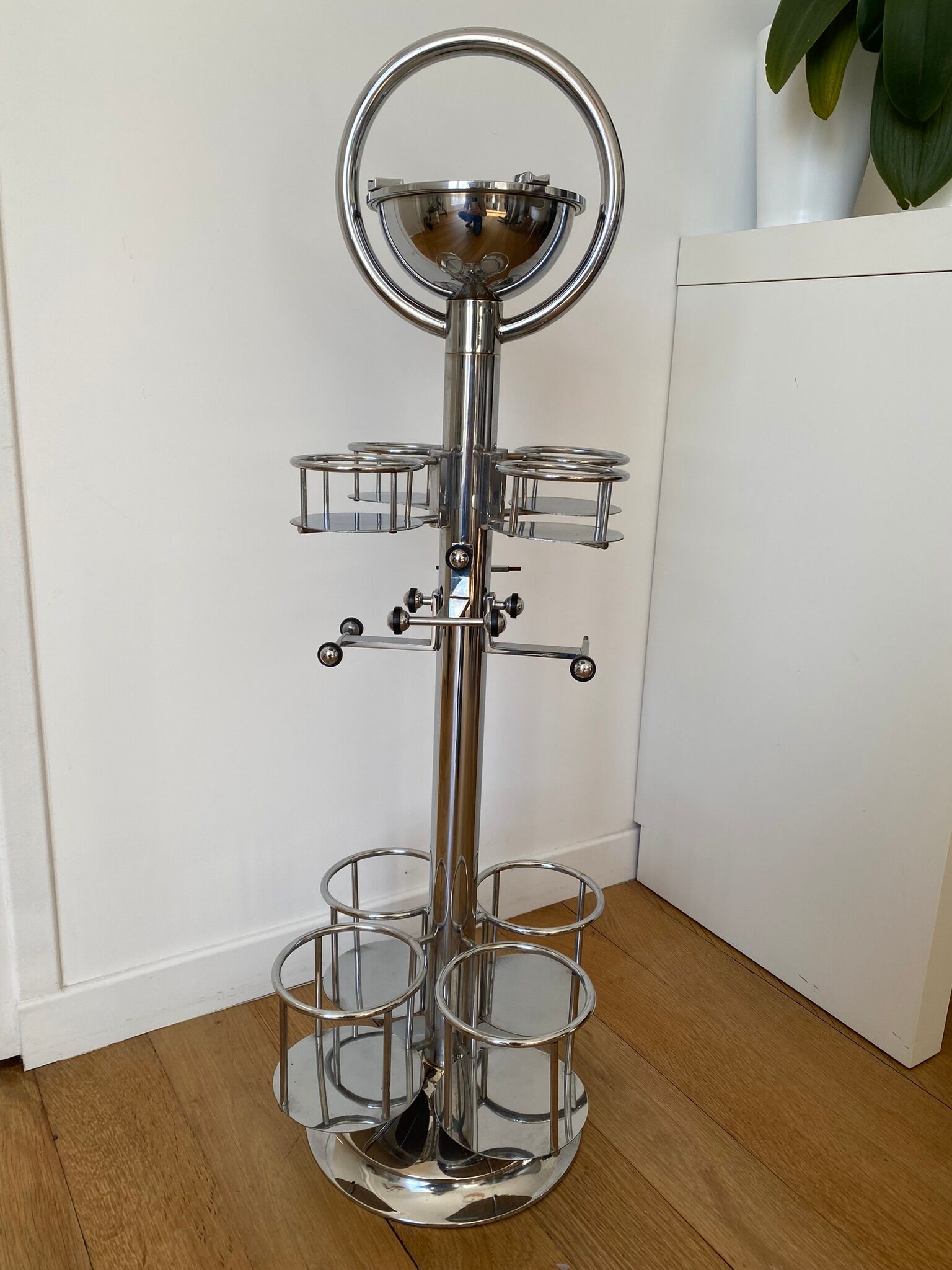 Vintage art deco bottle holder