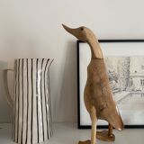 Decorative wooden duck