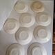 Lot De 9 Assiettes Plates Terre De Fer