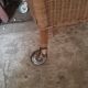 Baby wicker bed