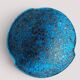 Turquoise ceramic fruit bowl by Charles Cart Vallauris, circa the 1960s.