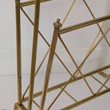 Brass magazine rack