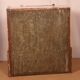 Former art deco cabinet in original burmese teak ecru patina