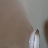 Lampshade in opaline vintage white glass