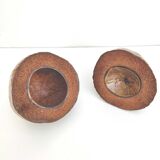 Vintage coconut ice bucket