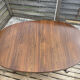 Extendable oval table Baumann, for up to 12 place settings.