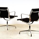 Pair of EA108 Eames armchairs for Vitra