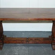Vintage Rectangular Dining Table in Hardwood